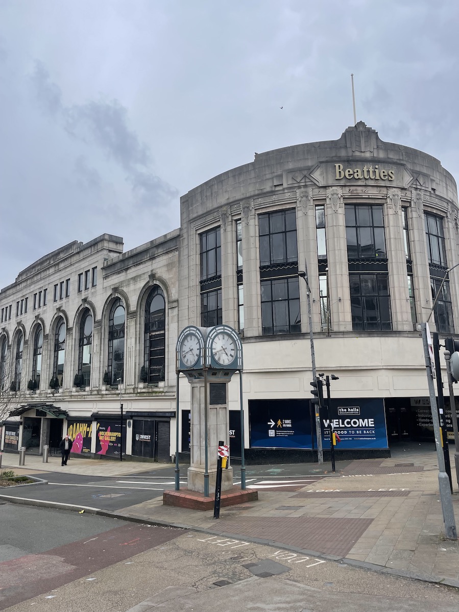 The old Beatties building in Victoria Street